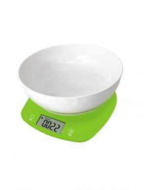 Virtuves svari ar bļodu Rosberg R51651Q, 5kg., 2xAAA batarejas, LED displejs