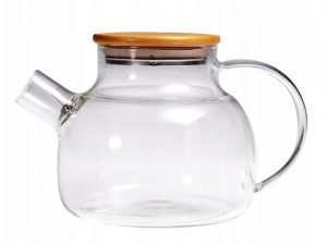 Stikla tējkanna / augu uzlējumu kanniņa 1000 ml, 9030, KAMILLE