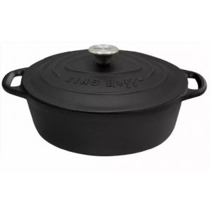 Čuguna katls 6.2l, melns KingHoff, KH 1531