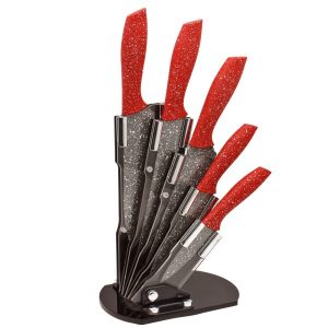 Voltz 55551633A5, nažu komplekts 5 gabali, marmora pārklājums, tērauda asmeņi