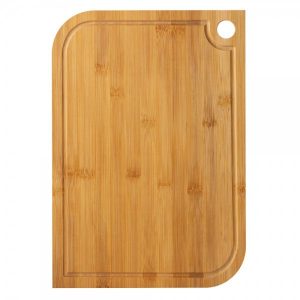 Bambusa griešanas dēlis Rosberg 55R51635CM, 33×23×1,5 cm, divpusējs