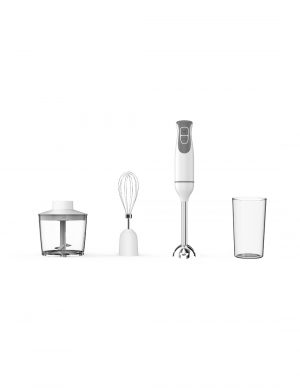 Rokas blenderis ar smalcinātāju Oliver Voltz 5V1112NSCW, 600W, 700ml, ar nerūsējošā tērauda kātu un