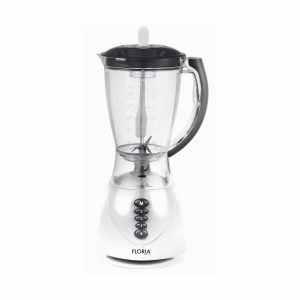 Blenderis FLORIA ZLN 3081 Balts, jauda 300W, ietilpība 1.5L, 3 ātrumi, impulsa funkcija, plastmasas