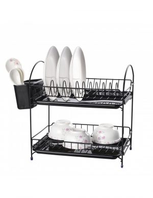 Trauku žāvētājs Rosberg 55R53000EB, melns, 34×23×35.5 cm
