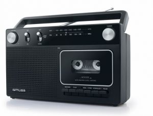Pārnēsājams radio ar kasešu magnetofonu, MUSE, M 152 RC