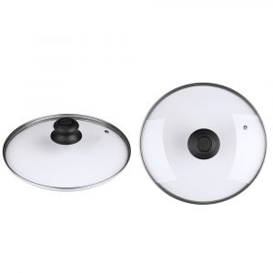 Stikla vāks ar plastmasas rokturi, 24 cm, 3021, Michelino