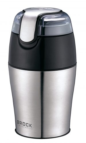 Nerūsējošā tērauda kafijas dzirnaviņas BROCK CG 4050 SS, 150W (50g)