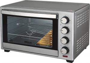 Nerusējošā tērauda cepeškrāsns ar konvekciju un grila funkciju BROCK TO 3001 SS 30L, 1600W