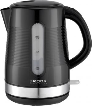 Elektriskā tējkanna BROCK WK 9904 BK 1.7L, 1850-2200W