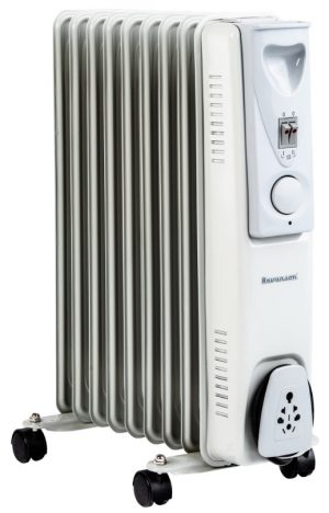 Eļļas radiators, 9 sekcijas, 2000W, BOH 09