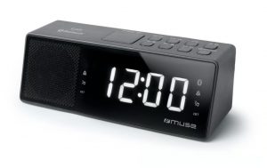 Divu modinātāju pulksteņa radio PLL ar Bluetooth, 2×1,5 V, M 172 BT, MUSE