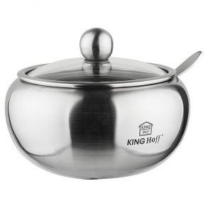 Cukurtrauks ar karoti, tērauds, 460ml Kinghoff, KH 3732