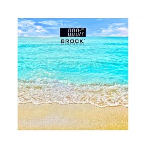 Ķermeņa svari 30*30 cm BROCK BS 002 2xAAA baterijas (iekļauta)