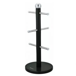 Krūzīšu plaukts, tērauds, melns Kinghoff KH 1220