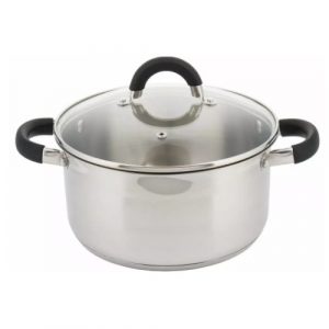 Nerūsējošā tērauda katls Ø22cm 4L Kinghoff. KH 4345