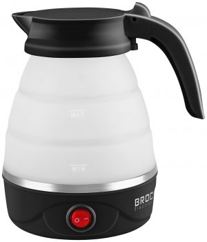 Saliekama ceļojumu tējkanna BROCK WK 0904 BK 0.5L, 500W