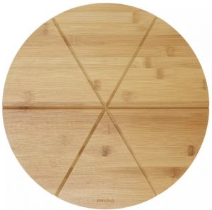 Picas griešanas dēlītis, bambuss, Ø35cm KINGHoff KH 1565