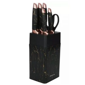 Virtuves naži statīvā,  komplektā 7 priekšmeti, KB 7770 Klausberg