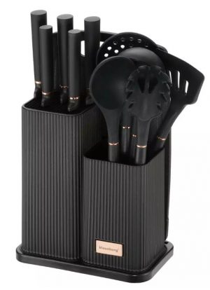 Virtuves piederumu komplekts, naži, instrumenti un griešanas dēlis, KB 7835 Klausberg.