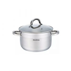 Tērauda katls ar vāku Ø20cm, 3.5l Klausberg KB 7124