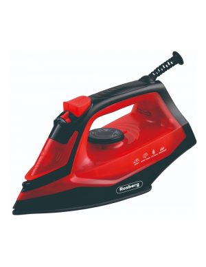 Gludeklis Rosberg R51050G, 2200W, 160ml., Keramikas plāksne, Sarkans