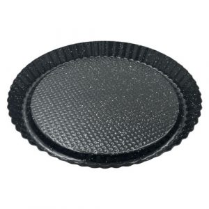 Kūkas forma, metāla, ar nepiedegošu pārklājumu, melna, diametrs 28 cm Klausberg, KB 7836