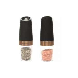 Divu gravitācijas sāls un piparu dzirnaviņu komplekts, 50 ml, KINGHoff, KH 1724