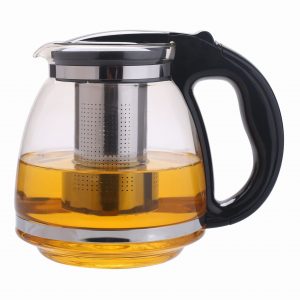 Stikla tējkanna/tējas un zāļu uzlējumu pagatavošanai 2000 ml, 0780XL, KAMILLE