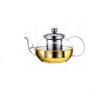 Stikla tējkanna/tējas un zāļu uzlējumu pagatavošanai 1200 ml, 0783L, KAMILLE