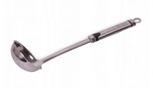 Nerūsējošā tērauda virtuvēs karote (kausu karote), 33 cm, 5053, KAMILLE