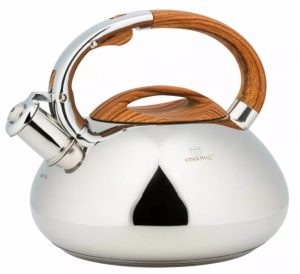 Tradicionālā tējkanna 3l, sudraba Kinghoff, KH 3274