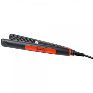 Rosberg 55551101AR, matu taisnotājs - gofra , 35W, alumīnija viļņotās plāksnes, melns/sarkans