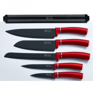 Nažu komplekts Goldmann 9999GM5259, 5 gab. ar magnētisko turētāju, nelīpošs pārklājums, kastē