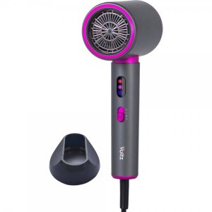 Matu fēns Oliver Voltz 55OV51100R, 2200 W, Viena slēdža vadība, Pelēks/rozā