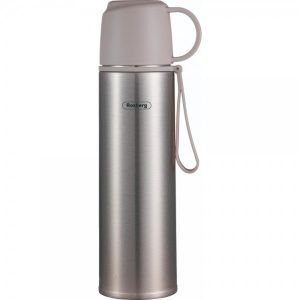 Termoss, nerūsējošais tērauds, 0.5 L, pelēks, Rosberg 55R52010FG Tilpums: 0.5 L