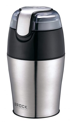 Nerūsējošā tērauda kafijas dzirnaviņas BROCK CG 4050 SS, 150W (50g)