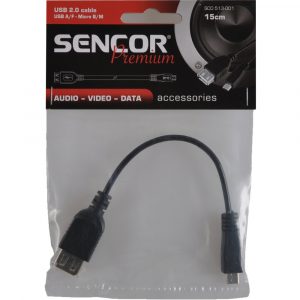 Sencor usb b micro / usb a ligzda