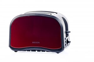 Lielais XL tosteris BROCK BT 1002 RD, 800W sarkans