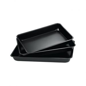 Cepešpannu komplekts, 3gb  37x26x4 cm, 34x24x4 cm, 31.5x 21.5x 4cm KH 4199