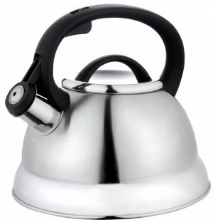 KINGHOFF tērauda tējkanna ar svilpi, 2.3L KH 3774