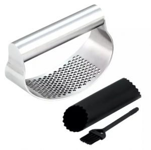 Ķiploku spiede ar silikona mizotāju un tīrīšanas birsti, Kinghoff KH 1632