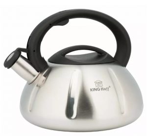 Tradicionālā tējkanna, 3L, sudraba, Kinghoff KH 3290