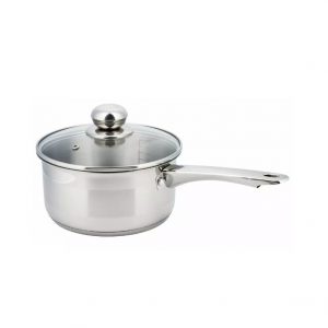 Kastrolis ar vāku, tērauda Ø14cm 1L Kinghoff. KH 4322