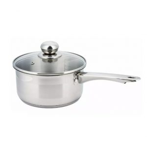 Kastrolis ar vāku, tērauda Ø16cm 1,5l Kinghoff. KH 4323