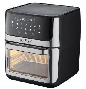 Karstā gaisa krāsns-fritieris BROCK DA 1000 BK 12L, 1800W