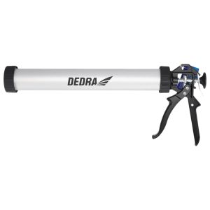 Hermetiku pistole kartridžiem 600 ml, aluminija korpuss (1201-11)