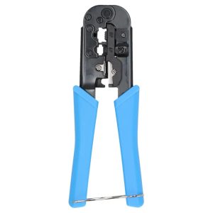 Knaibles telefona, tikla kabelu uzgalu saspiešanai
RJ45, RJ12, RJ11, 4P4C, 4P2C + izolacijas nonemšanas nazis (1268)