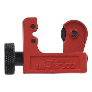 Caurulu griezejs 3–22 mm aluminija, vara un PVH caurulem, darbam šauras vietas (12H010)