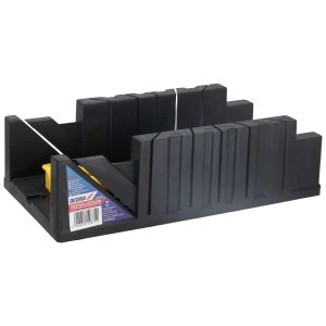 Plastmasas slipzagešanas kaste 4,5”, 320 x 120 x 75 mm, zagešanas lenki: 22,5°, 45°, 90°, RAŽOTA POLIJA (1239-06)