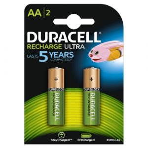 Duracell Precharged HR6 2500MAH ALWAYS READY Blistera iepakojumā 2gb.